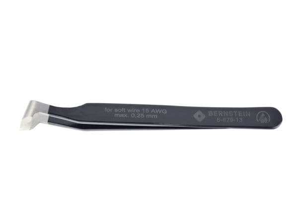 Bernstein 5-879-13, Rustfritt stål, Svart, Flat, Rett, 1 stykker