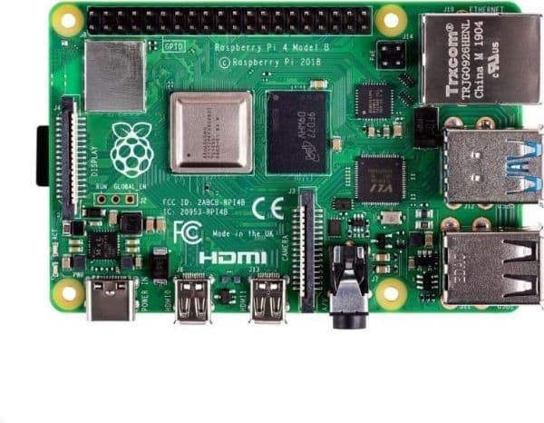 RASPBERRY Pi 4B 4GB Full Kit 4GB/Kotelo/32GB SD-kortti/lisävarusteet