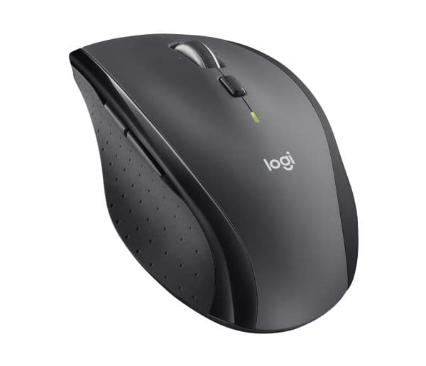 Logitech Marathon Mouse M705, Oikeakätinen, Optinen, Langaton RF, Musta