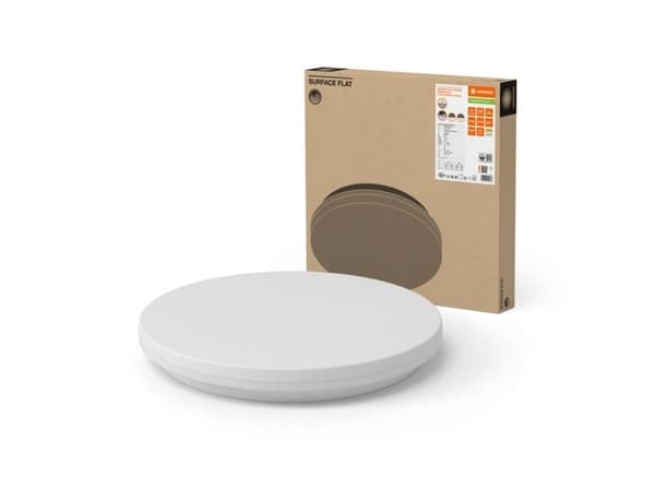 Osram SF FLAT RD SN, LED, Ikke-utskiftbare pærer, 3780 lm, IP54, Hvit