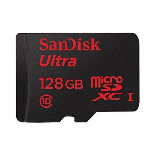 Transcend Premium - Flashminnekort (microSDXC til SD-adapter inkludert) - 128 GB - UHS Class 1 / Class10 - 300x - microSDXC