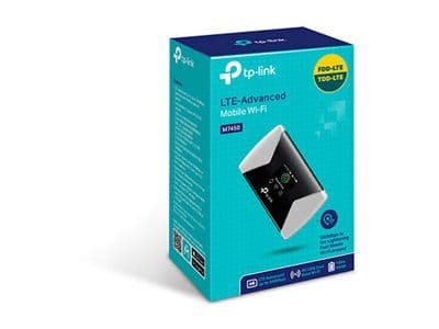 TP-Link M7450 - Mobilsone - 4G LTE Advanced - 300 Mbps - Wi-Fi 5