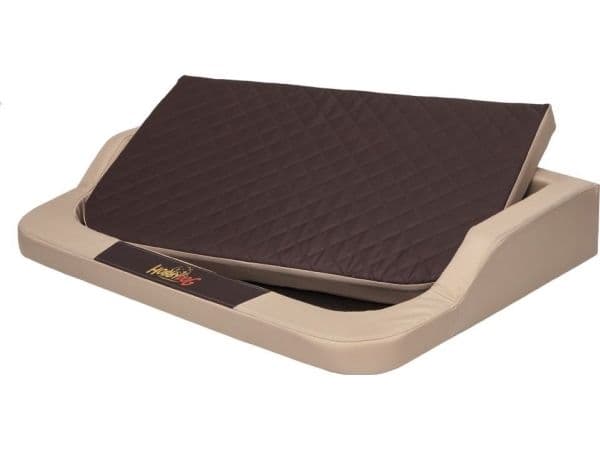 HOBBYDOG L (R1) MEDICO STANDARD (CODE) BEIGE WITH BROWN MATTRESS