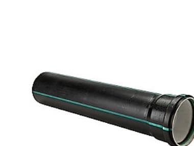 Quiet afløbsrør ø110mm - 110x2000mm lyddæmpende afløbsrør med 1 muffe