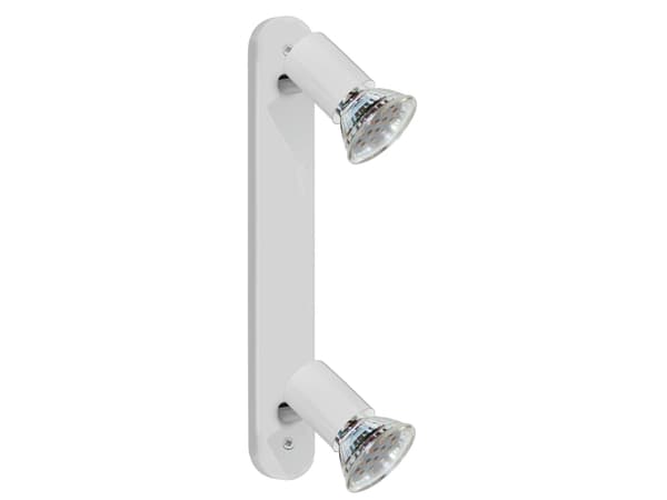 Mini Spot LED 2x3W, 2x240 lumen, hvid