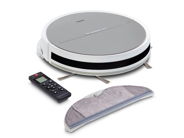 Medion MD18035 E35 SW (white/gray, robot vacuum cleaner with wiping function)
