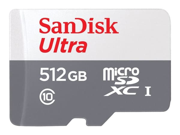 SanDisk Ultra - Flashminnekort - 512 GB - Class 10 - microSDXC UHS-I