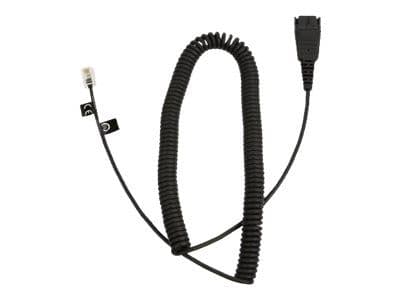 Jabra - Hodetelefonkabel - Quick Disconnect til RJ-10