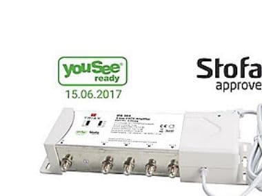 TRIAX antennförstärkare IFA 384,4 UDG. YOUSEE