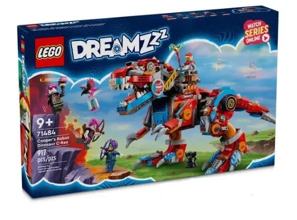 LEGO DREAMZzz 71484 Coopers robotdinosaur C-Rex