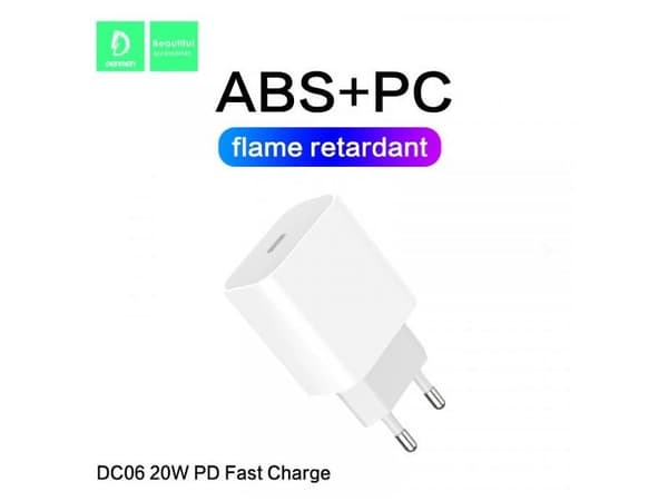 Denmen DC06 lader 1x USB-C 2,2 A (29978)