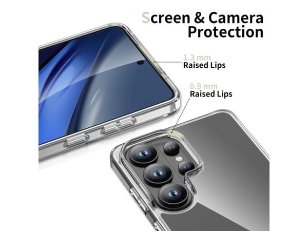 Tech-Protect FlexAir hybriddeksel til Samsung Galaxy S26 Ultra - klar