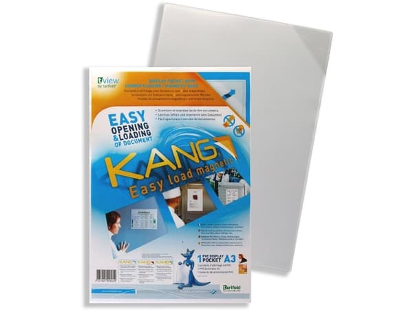Kang Magnetisk Skiltelomme A3 1 Pack