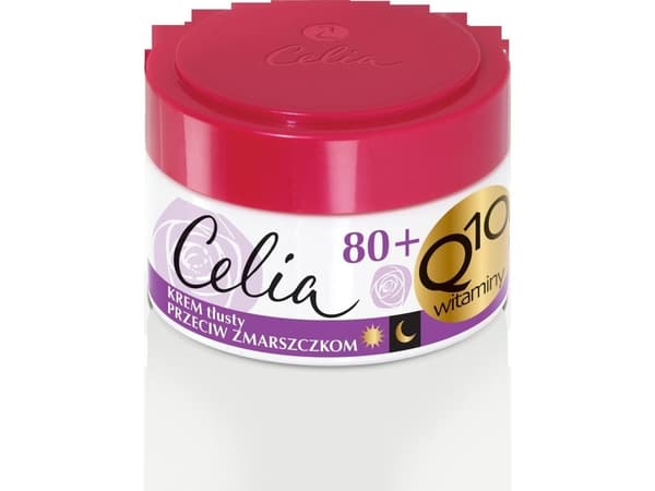 CELIA Q10-vitaminer 80+ krem med elastin