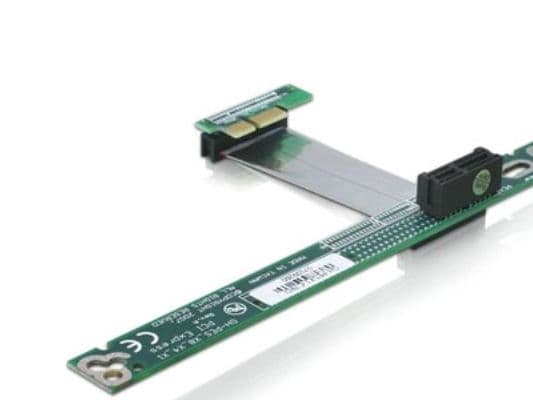 Delock Riser Card PCI Express x1 with Flexible Cable - Stigekort
