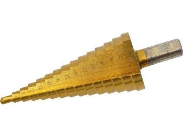 AW-Tools AWTOOLS HSS trappebor TIN 4-22 mm