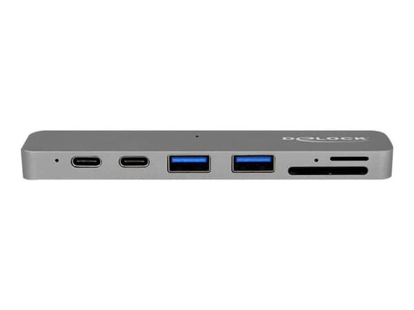 Delock Docking Station with 5K - Dokkingstasjon - Thunderbolt 3 - HDMI