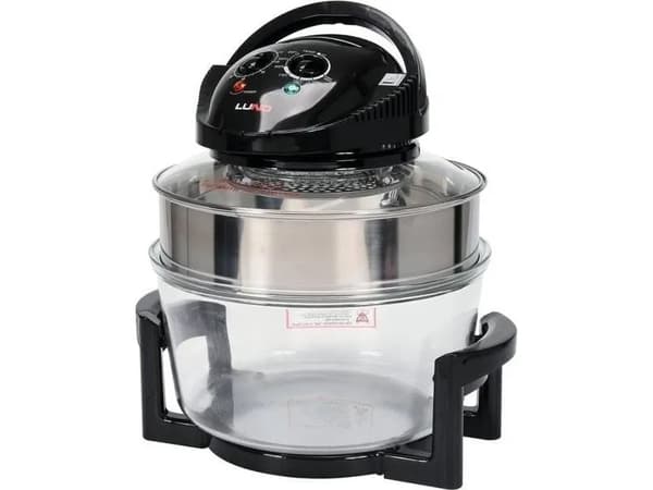 Lund kombiovn halogen 17 L, sort (67641)