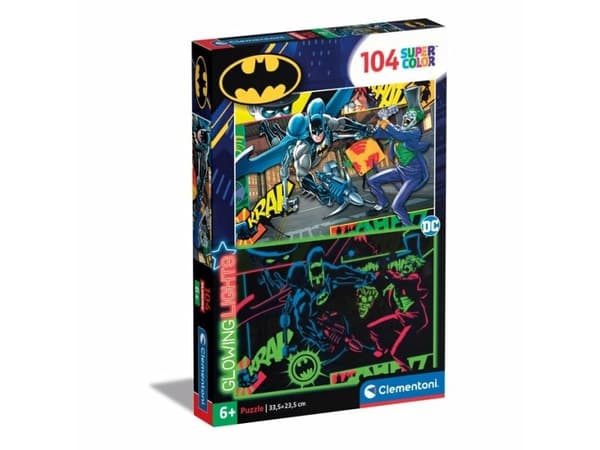 Clementoni pussel Batman - Glowing, 104 bitar