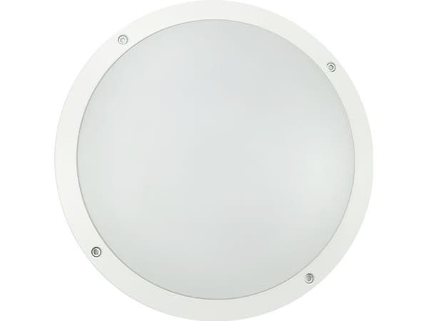 OKO Åben Halvskærm E27 IK10 IP65 C4 Hvid