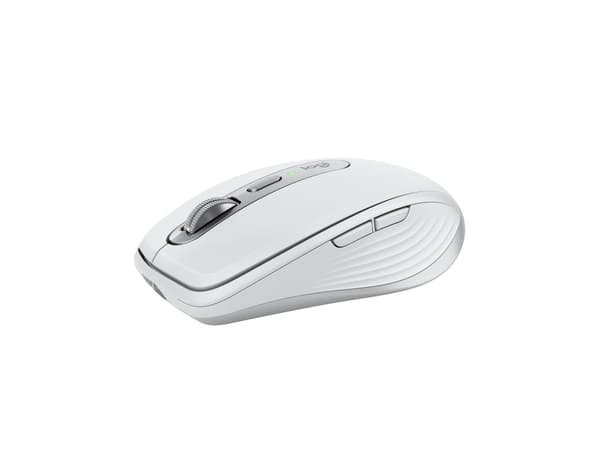 Logitech MX Anywhere 3S - Mus - optisk - 6 knapper - trådløs - Bluetooth - blekgrå
