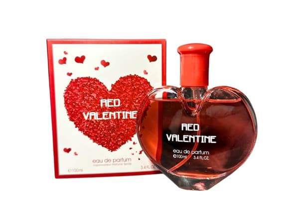 Fine Perfumery Red Valentine Eau De Parfum for kvinner, 100 ml