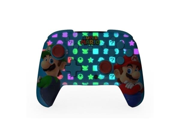 Turtle Beach Rematch trådløs gamingkontroller Mario & Luigi til Nintendo Switch 2 RGB