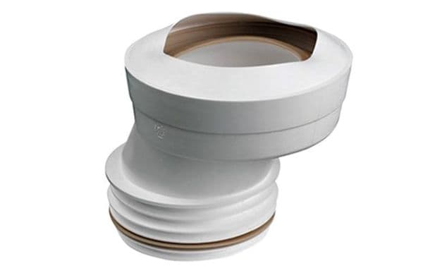 Multikwik toalettkobling, eksentrisk, 40 mm, Ø110