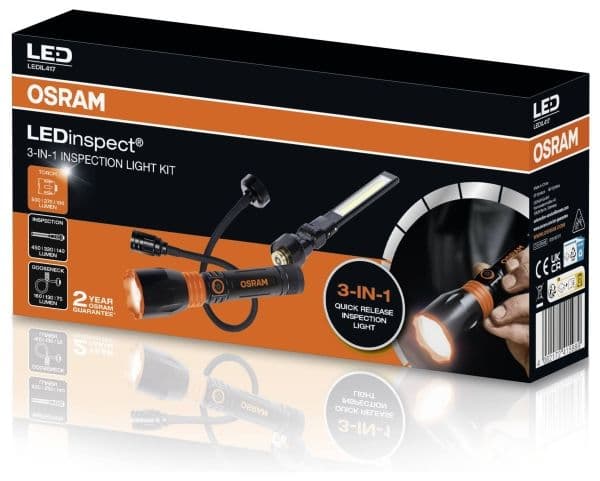 Osram LEDinspect 3-in-1 valosarja