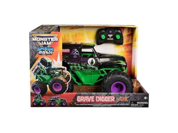 Monster Jam RC 1:15 Smash & Bash Grave Digger