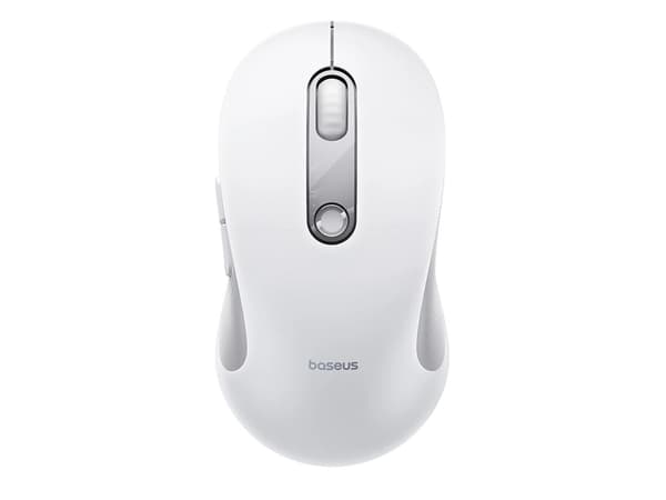 Baseus F02, RF Trådlös, 1600 DPI, Vit