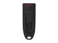 SanDisk Ultra - USB-flashstasjon - 64 GB - USB 3.0 - svart