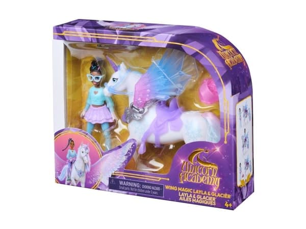 Unicorn Academy Wing Magic Layla og Glacier