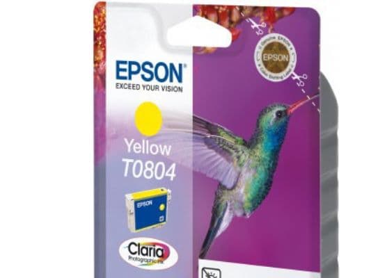 Epson bläck T0804 (C13T080440) gul