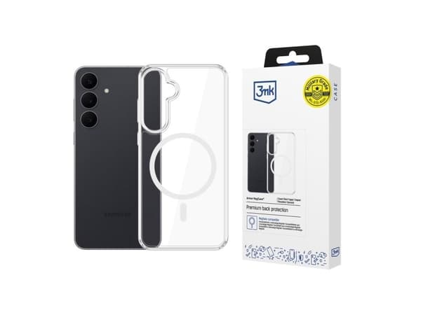 3mk Armor MagCase for Samsung Galaxy S26 FE - transparent