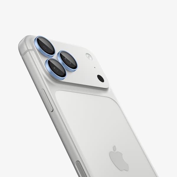 Spigen Optik Pro EZ Fit, Apple, iPhone 18 Pro Max, Reptålig, Dammresistent, Ljusblå, 2 styck