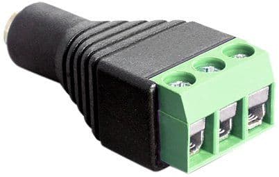 ADAPTER STØTTE 35 MM >TERMINALBLOKK 3 PIN
