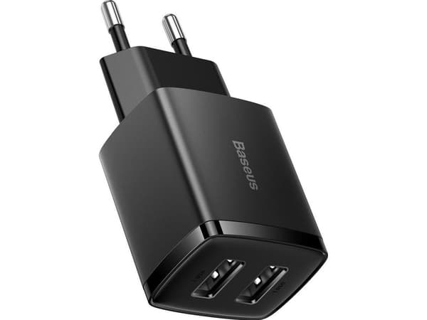 Baseus Compact, Innendørs, AC, 5 V, Sort