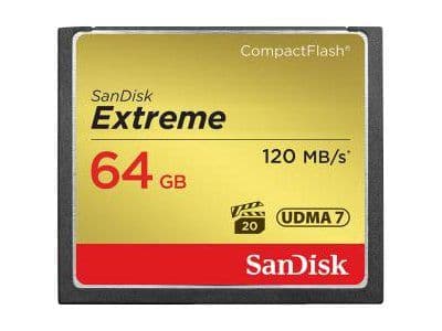 SanDisk Extreme - Flashminnekort - 64 GB - 567x - CompactFlash
