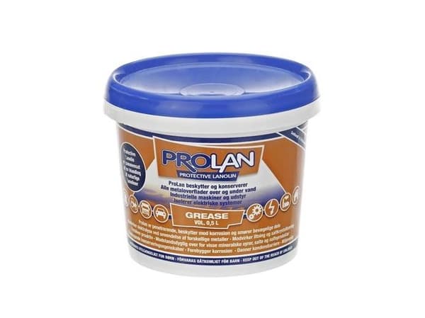 Montagepasta lanolin 500 g burk