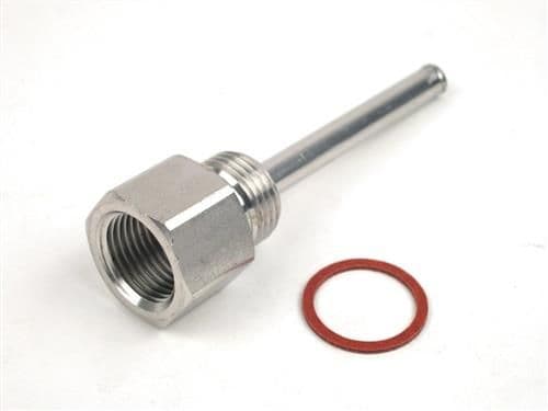 Danfoss dykrør 1/2-100 - Rustfri indv- og udv- gevind 087B1190