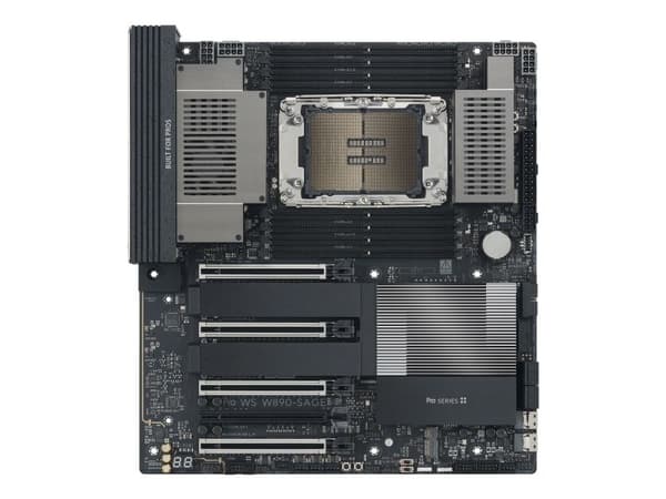 ASUS PRO WS W890-SAGE, Intel, Intel® Xeon®, DDR5-SDRAM, DIMM, Fire-kanavat, ECC