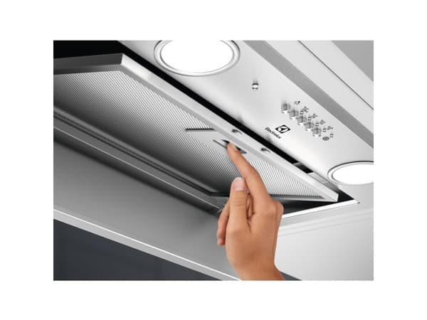 Electrolux EFG516X, 450 m³/t, Ducted/Resirkulerende, D, A, D, 60 dB