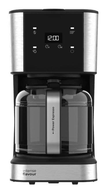 Cecotec Coffee 66 Drop & Touch, Espressomaskin, Malat kaffe, 950 W, Svart, Rostfritt stål