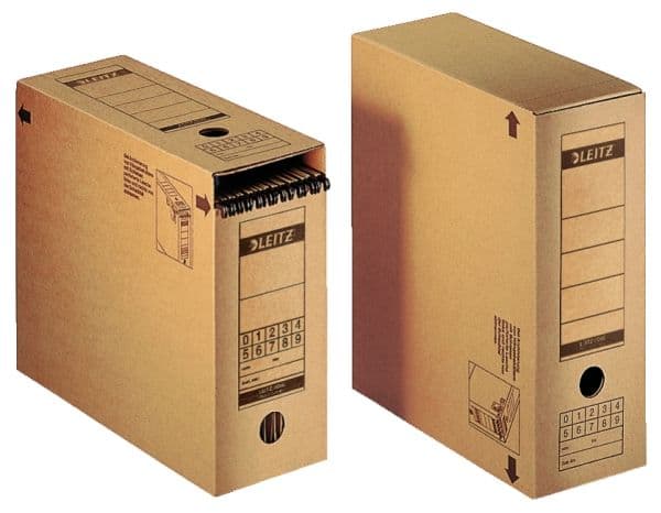 Leitz - Lagerboks - for A4 (210 x 297 mm) - natronbrun