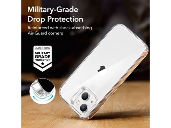 ESR Project Zero iPhone 14 Plus-skal - genomskinligt