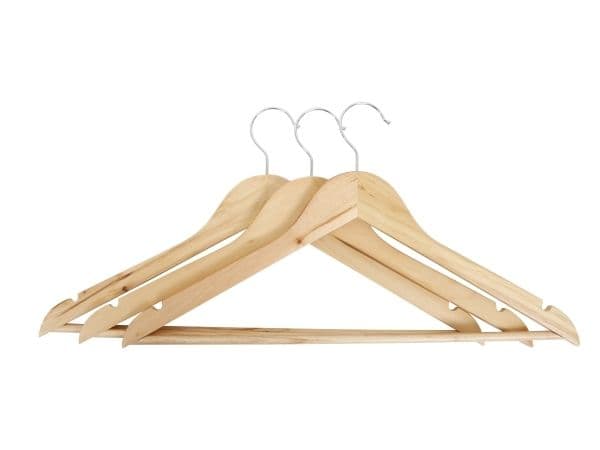 Home It väggkrokar i naturträ - 3-pack