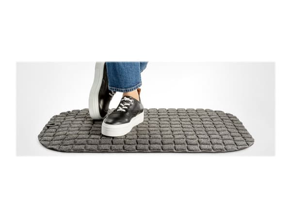 BRICK ståmatta 78x54cm grå
