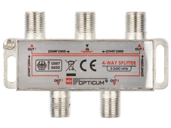 Opticum fordelingskontakt RI-4/1F-SAT-OPTI OPTICUM
