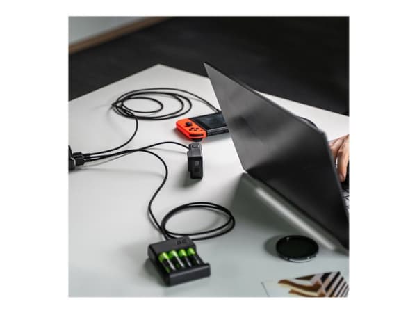 Green Cell GC Ray - USB-kaapelisarja - musta